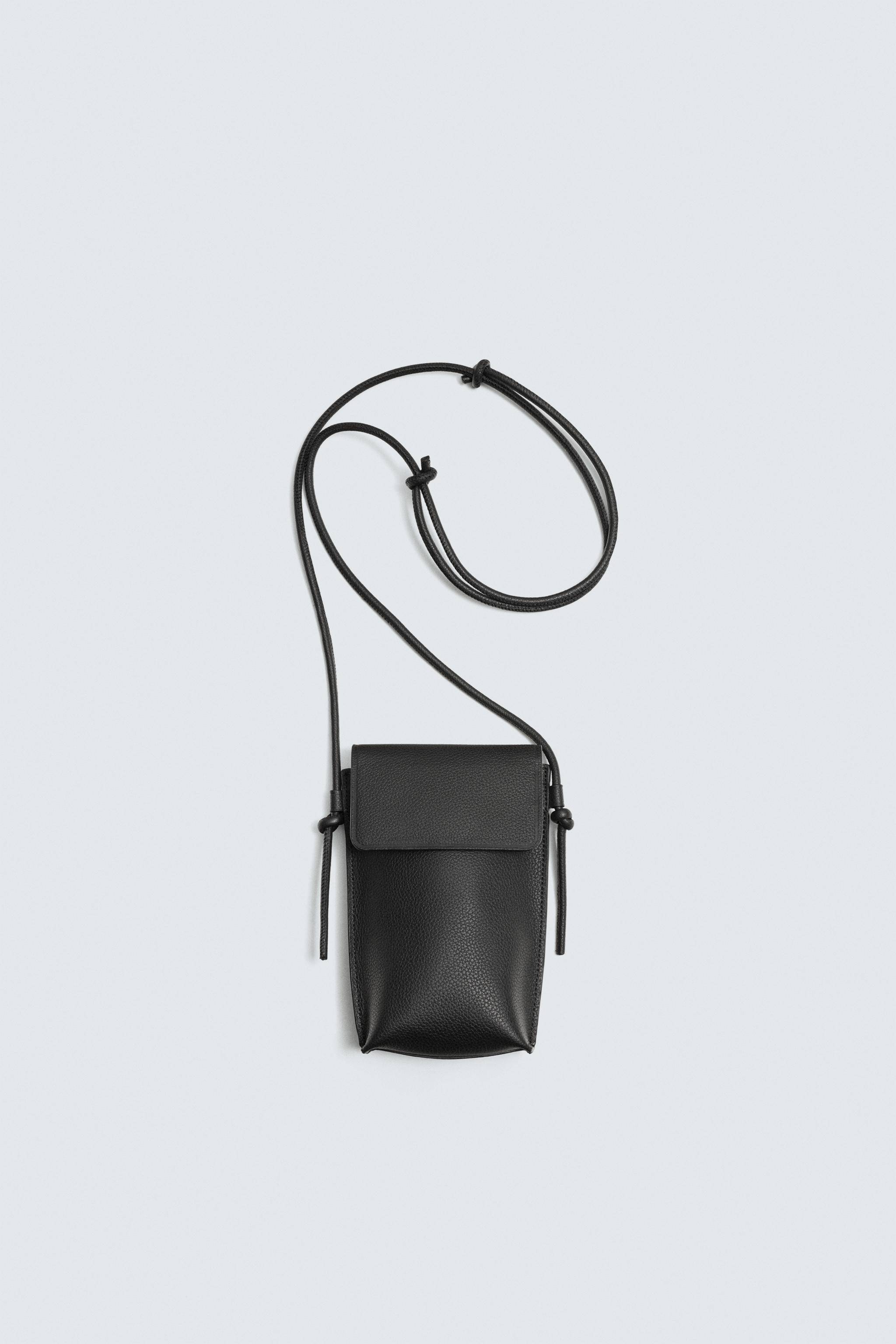 LEATHER CROSSBODY BAG